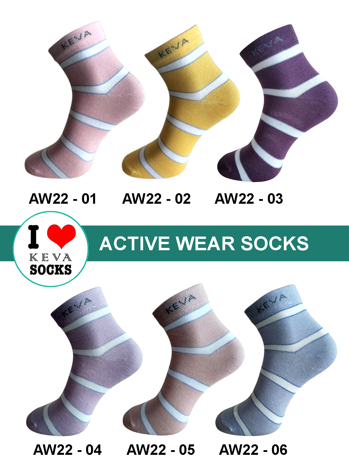 aw22 2025 women ankle stripes socks