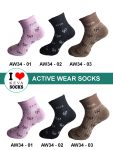 Keva Active Wear Socks: Bow-Knot Collection (AW34)